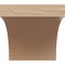 Ekena Millwork 10"W x 10"D x 10"H Wide Huntington Rough Cedar Woodgrain TimberThane Corbel, Primed Tan CORUR10X10X10HUNRCPR - alternate 2